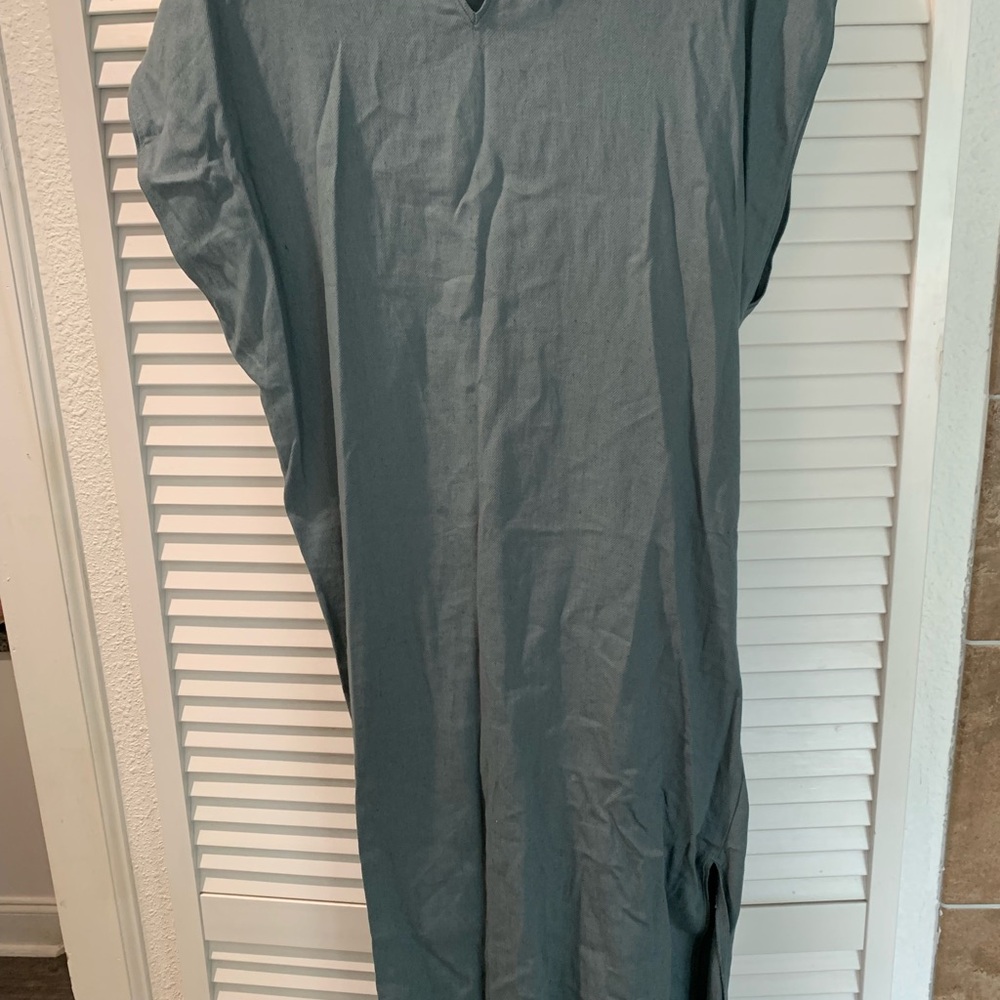 Zara  draped dress Sz L - Picture 5 of 7